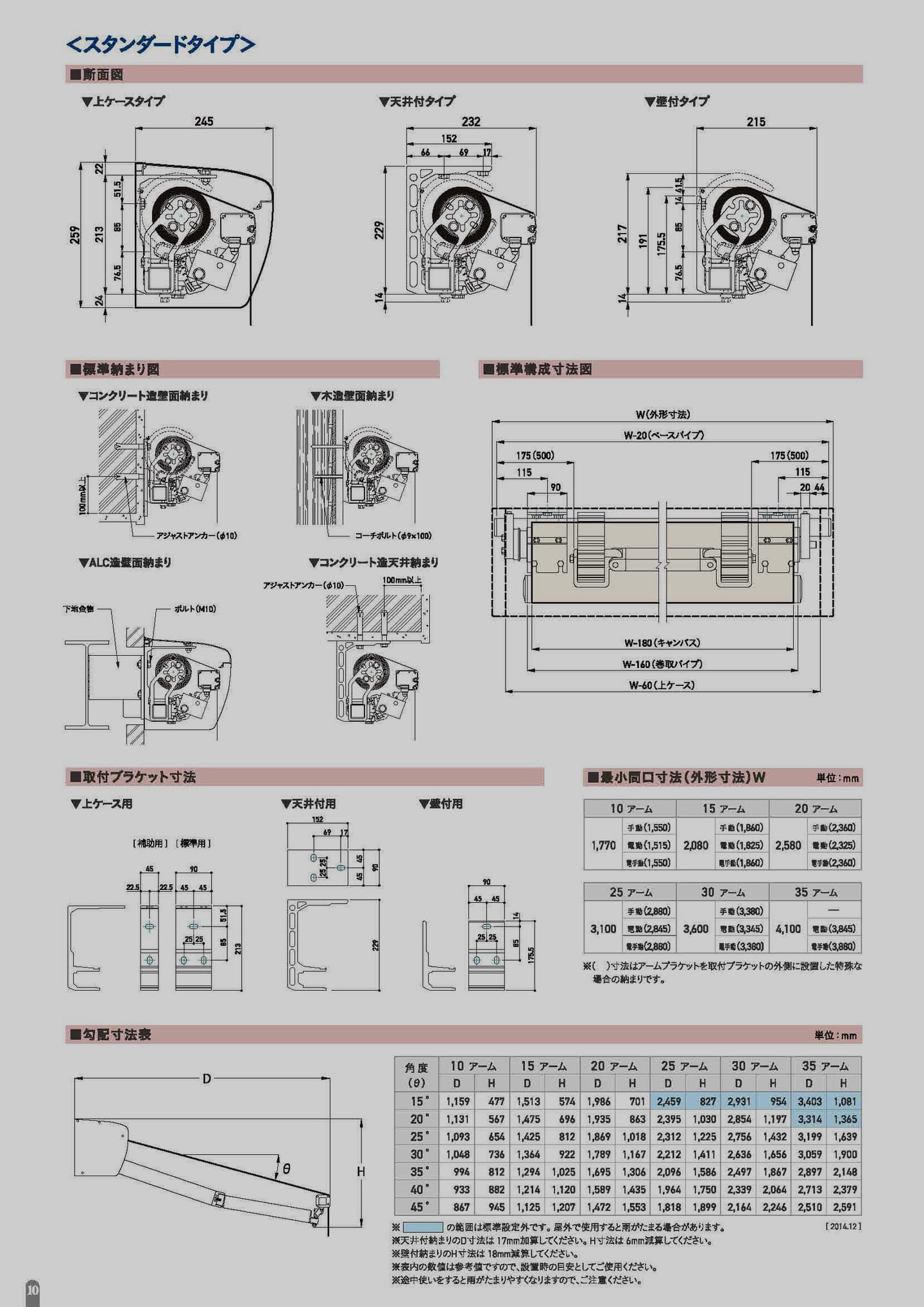 オーニングテントカタログ