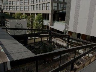 カフェテラスの写真
